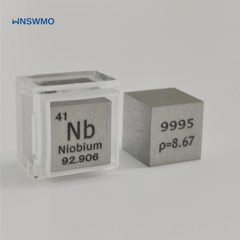 fast delivery 10mm titanium Ti cubes sets Niobium Tungsten cubes for gifts