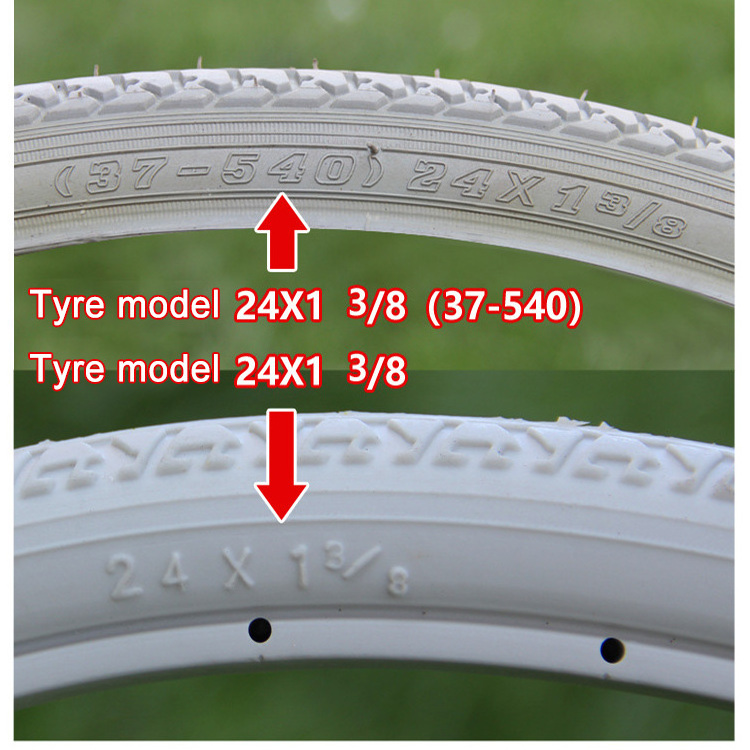 No Inflation Non-Slip Wear-Resistant Wheelchair Tire Solid Tires 24 Inch PU Tire Wheelchair Accessories