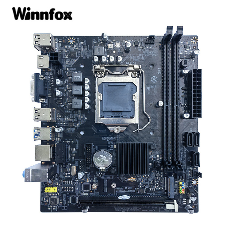 Winnfox support OEM H310 Ddr4 Lga 1155 Desktop Pc Computer Gaming Motherboards