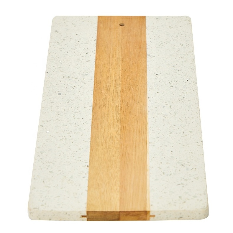 2022 Hot Items White oak rice husk kitchen customized nordic plastic bulk cutting boards