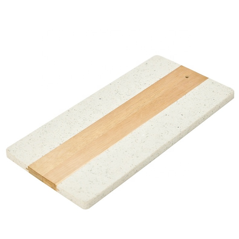 2022 Hot Items White oak rice husk kitchen customized nordic plastic bulk cutting boards