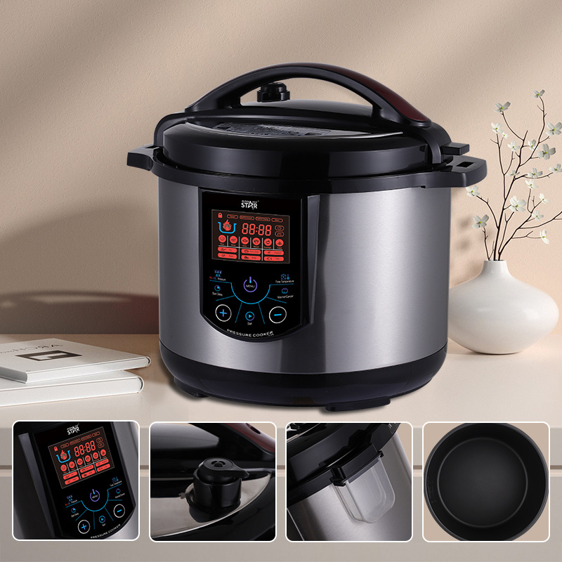 Winning Star 10L IMD Full Touch Panel ST-9336 Aluminum Double Spra Multi-function Electric Pressure Cooker