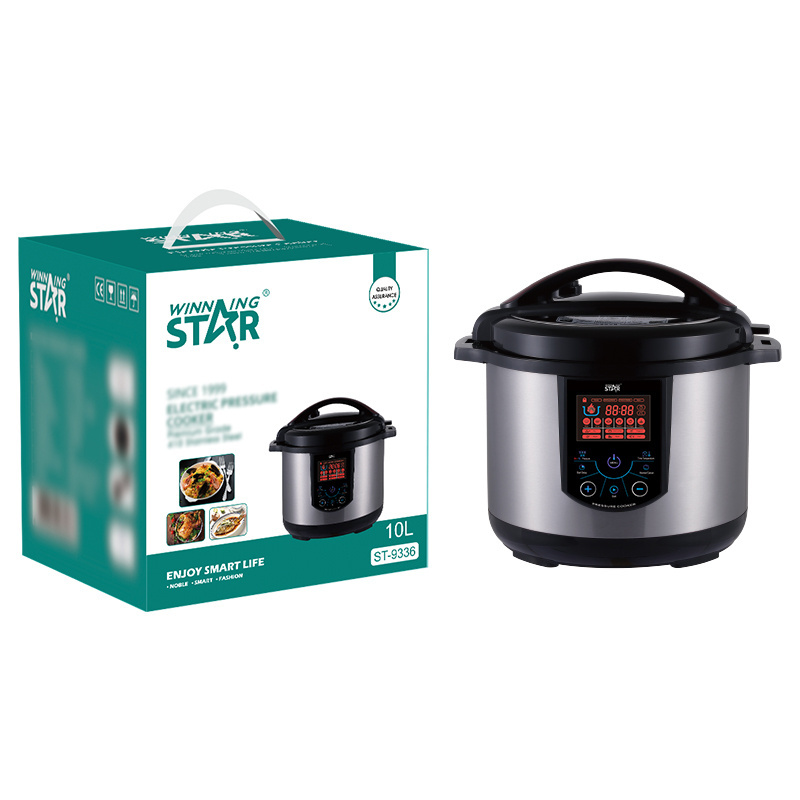 Winning Star 10L IMD Full Touch Panel ST-9336 Aluminum Double Spra Multi-function Electric Pressure Cooker