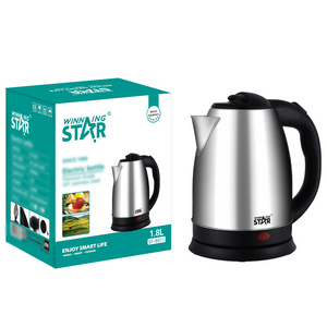 WINNING STAR ST-6011 1500W 1.8L Bouilloire 201 Stainless Steel Tea Water Electric Kettle