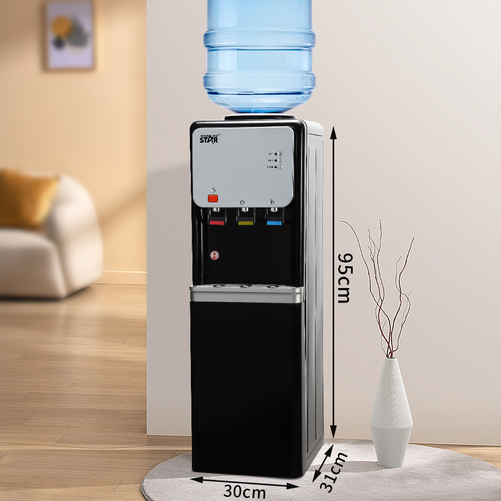 Winning Star ST-6505 Wholesale Electric Instant Top Load Vertical Water Dispenser Tea Machine with Fridge