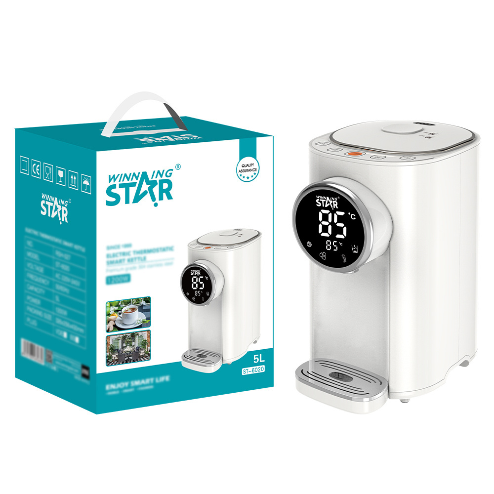 WINNING STAR ST-6020 Electric Air Pots Hot Water Air Pot 5L Steel Stainless Warm Electric Thermo Pot