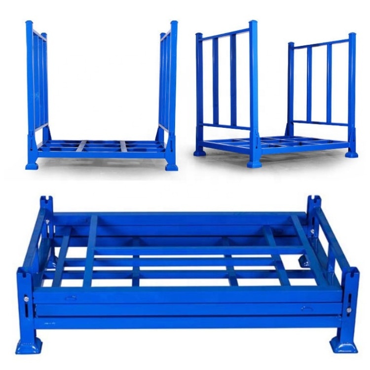 Customized Manufacture Portable Rack Storage Stacking Pallet Frames Rack