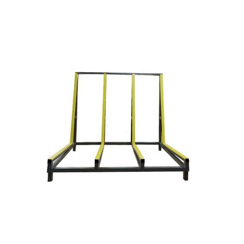 foldable cheap folding warehouse glass transportation rack