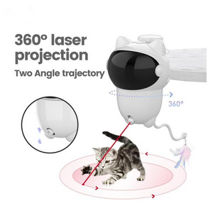 Pet Toy factory Smart Interactive  Automatic Pet Laser Toys   interactive cat toys funny feather teaser  for cat