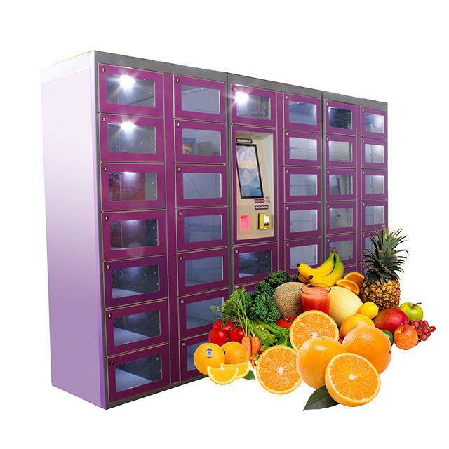 Winnsen Locker smart vending machine toys packed food vending machine with different size lockers