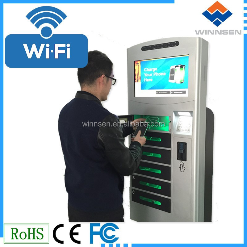 Charge Box Station Cell Phone Charging Vending Machine