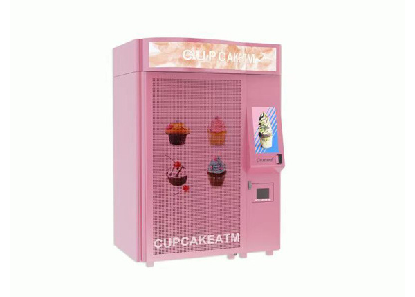 Outdoor Business Self-service Fast Food Bread Cupcake Baguette Vending machine for sale