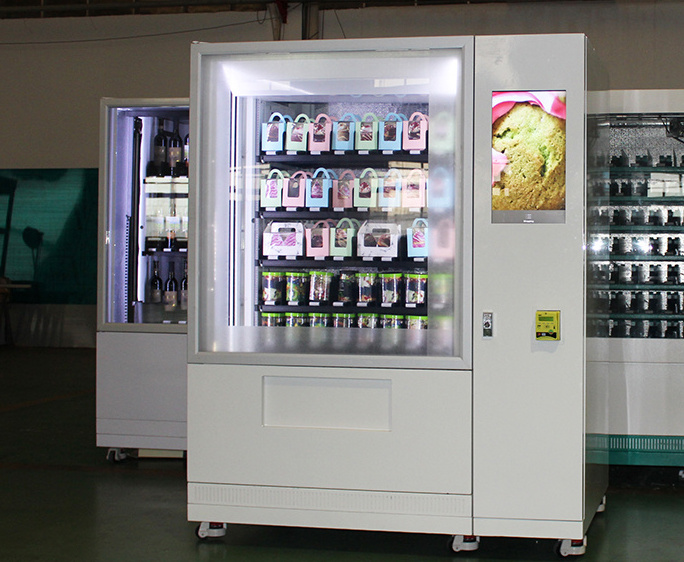 Winnsen certificated conveyor belt slot new cupcake vending machine for sale