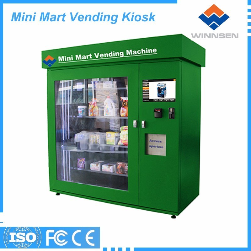 Vending machine design food drink clothes shoes toy mart vedning machine