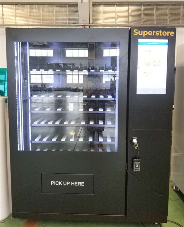 Package peanut vending machine large size snack selling machine