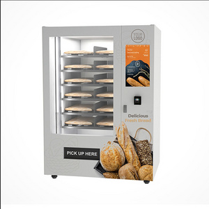 Outdoor Business Self-service Fast Food Bread Cupcake Baguette Vending machine for sale