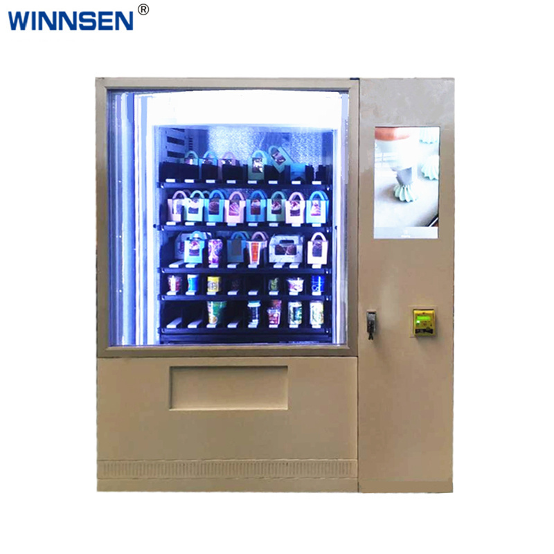 Automatic big vending machine high quality cake selling machine