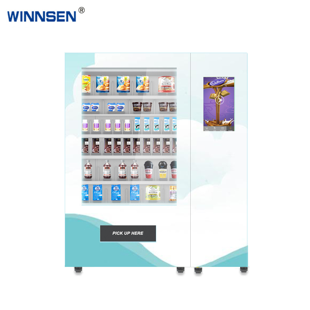 Vending machine design food drink clothes shoes toy mart vedning machine