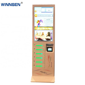 Mobile phone smartphone fast charging vending machine cell phone charging kiosk station locker