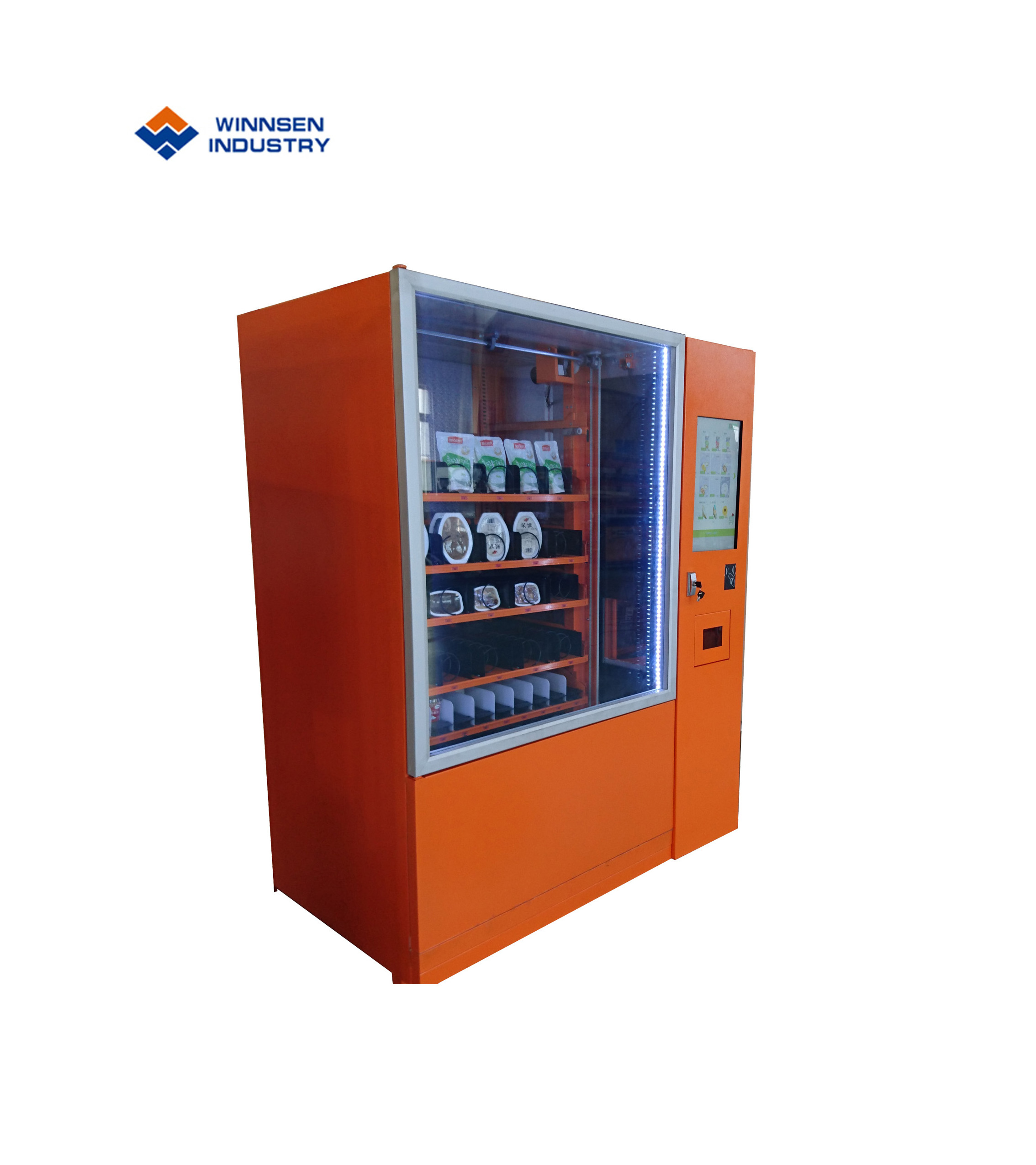 Security camera remote control vending machine pharmacy vending machine with camera  no touch avoid direct touch