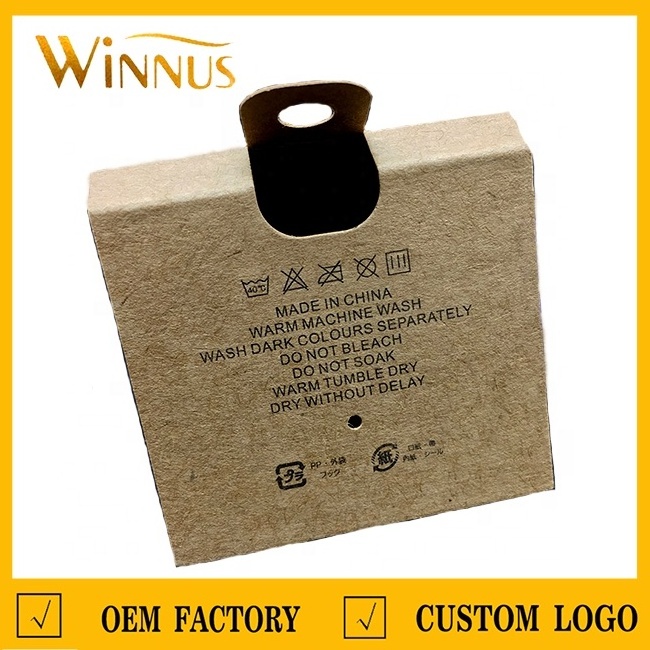 custom logo printing eco friendly cardboard price swing ticket folded sock hangtag paper hang tag for socks