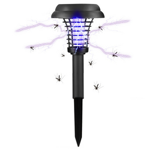 Solar Bug Zapper LED Mosquito Killer Outdoor Solar Powered Zapper Light Lamp for Indoor and Outdoor