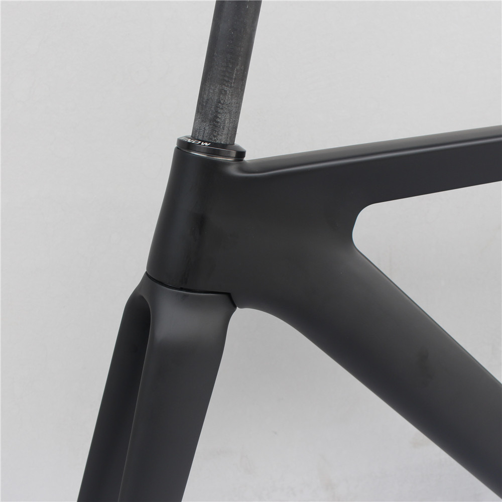 Aero Track bike Carbon frame new Carbon Track Frame  UD matt BSA fixed gear carbon bicycle frame size 49/51/54cm fixed bike