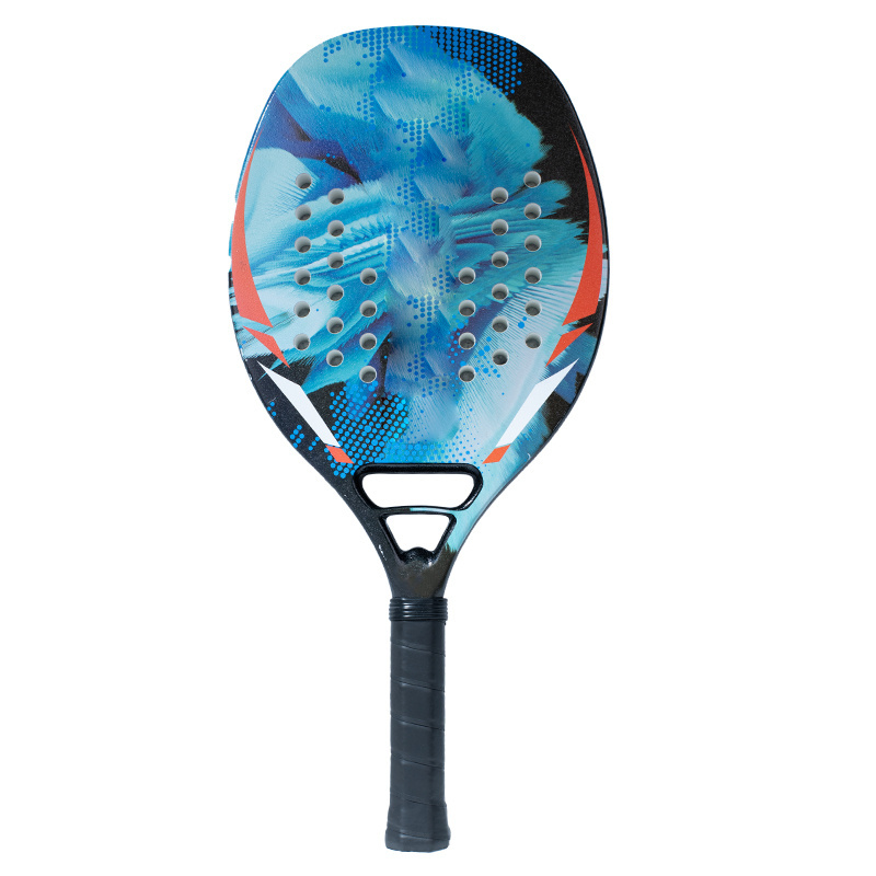 padel paddle Beach Tennis Racquet High Quality Carbon Fiber Beach Tennis Racket Custom Design