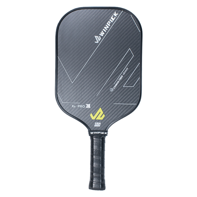 3K Carbon Pickleball Paddles 2024 hot Gradient color Raw Carbon T700 Kevlar Fiber Pickle ball Paddle