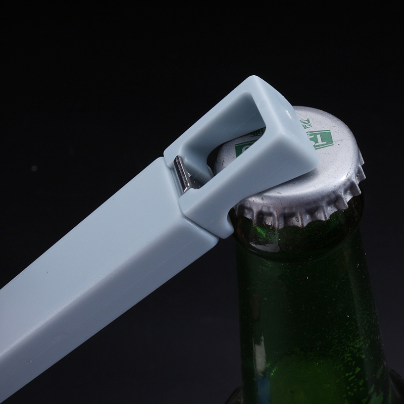 Wholesale Custom Logo Portable Pocket Plastic Beer Bottle Opener High Quality Promotional Traveling Wine Corkscrew Wine Opener