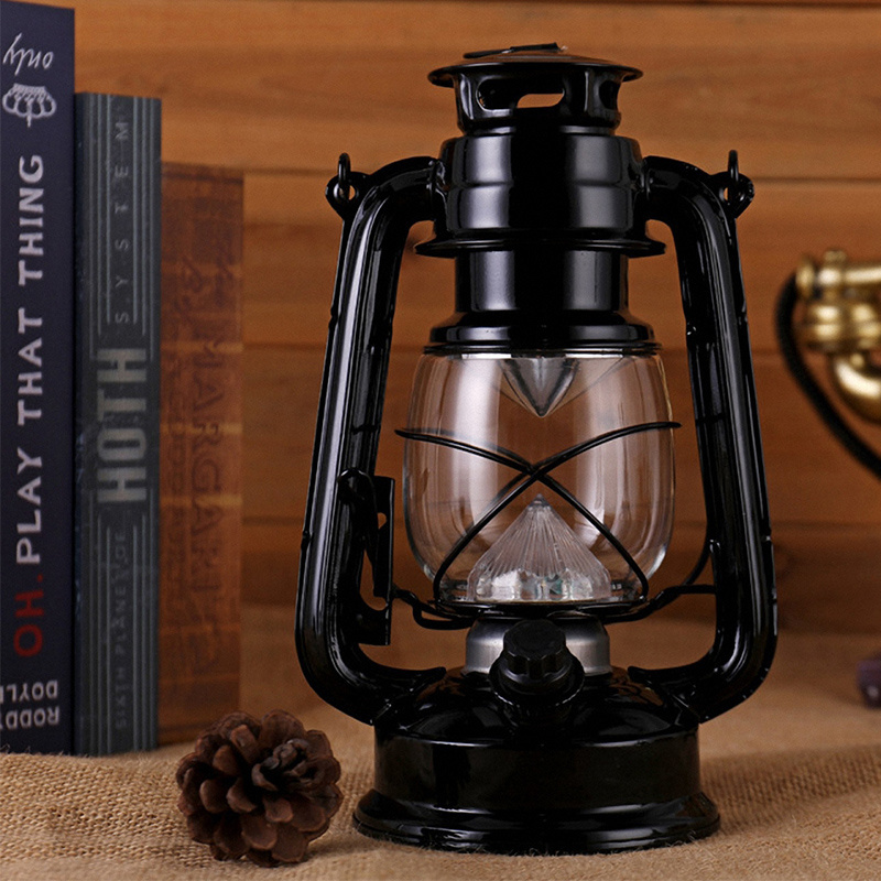 winpolar Retro Kerosene Lamp Burning Lantern Outdoor Tent Camping Light For Indoor Outdoor Decoration