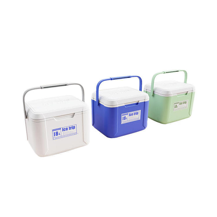 custom vintage plastic mini hard picnic portable fish ice chest Insulated cooler box 5L camping accessories