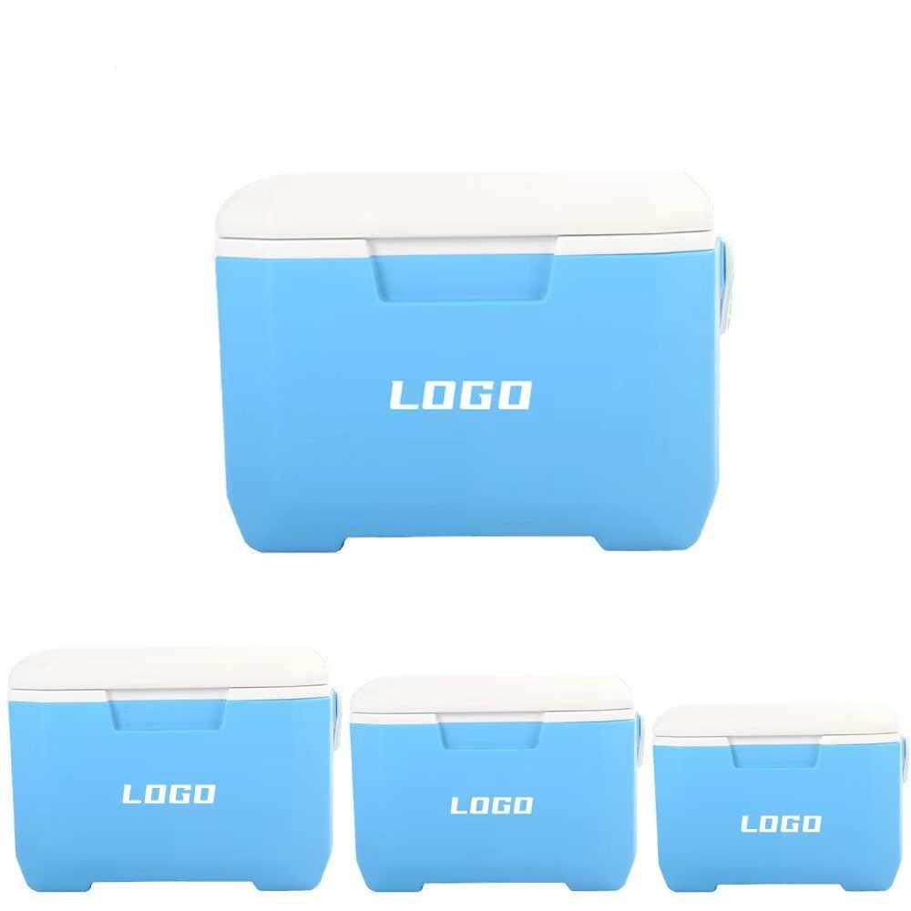 custom vintage plastic mini hard picnic portable fish ice chest Insulated cooler box 5L camping accessories