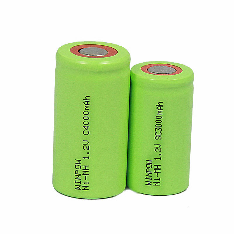 Ni-MH D size 5000mAh 10000mAh rechargeable batteries button top for gas stove