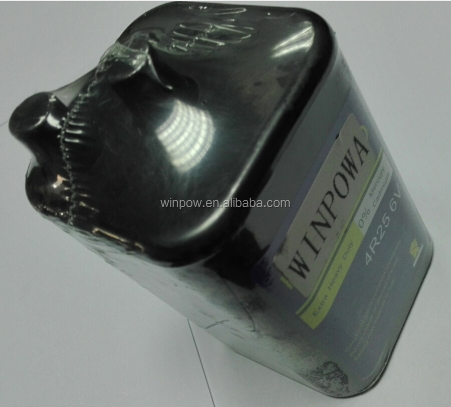 factory offer 6v 4r25 Super heavy duty battery 6v 4r25