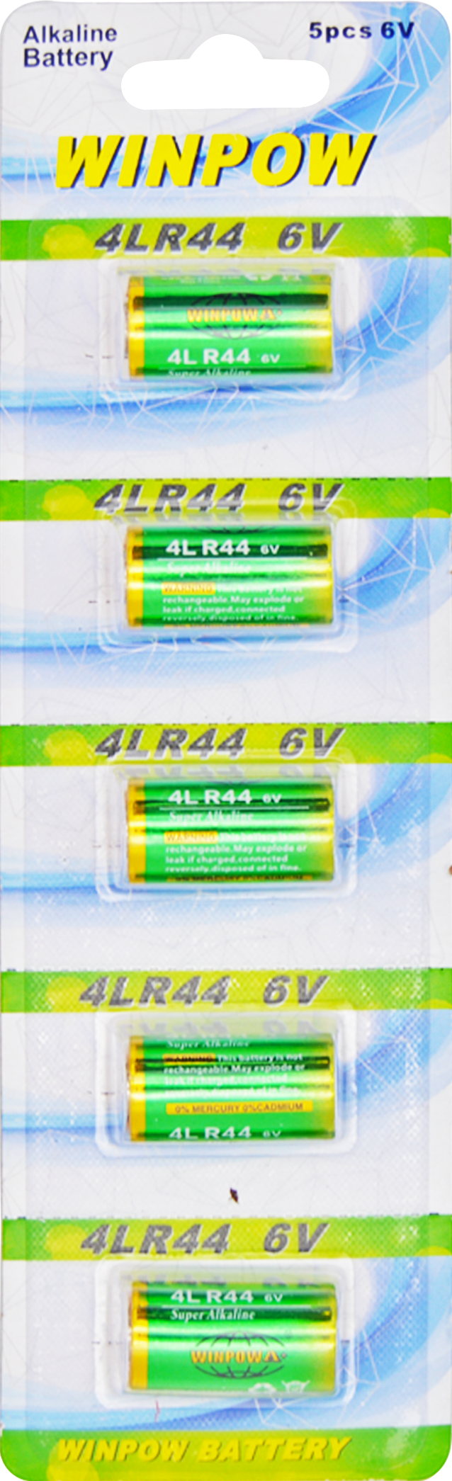 4LR44 6v battery rechargeable 4lr44 Alkaline Battery holder zinc manganese dry cell battery