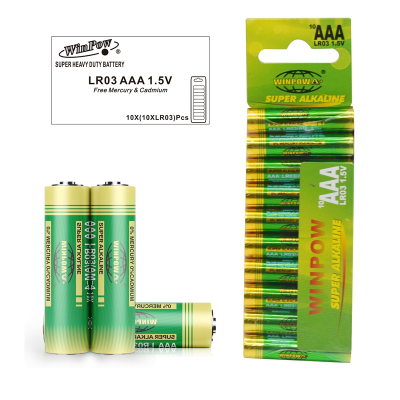 WinPow 1.5v AA AAA LR6 LR03 Dry Battery Pencil Cell