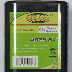 factory offer 6v 4r25 Super heavy duty battery 6v 4r25