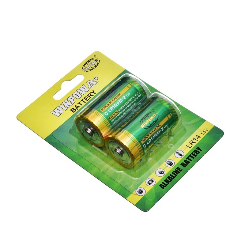 Big size battery 1.5V  LR14 C size alkaline battery 7500mAh