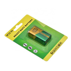 High Power Cheap Price 9 Volts Battery 6Am6 6LR61 6Lf22 Ppp3 1604A 006P 9V Alkaline Dry Cell Battery