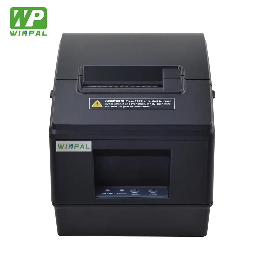 Winpal WP-T2B 58mm Thermal Printer 101mm/s Wifi Lan Label Printer Support QR Code Barcode Sticker Printer