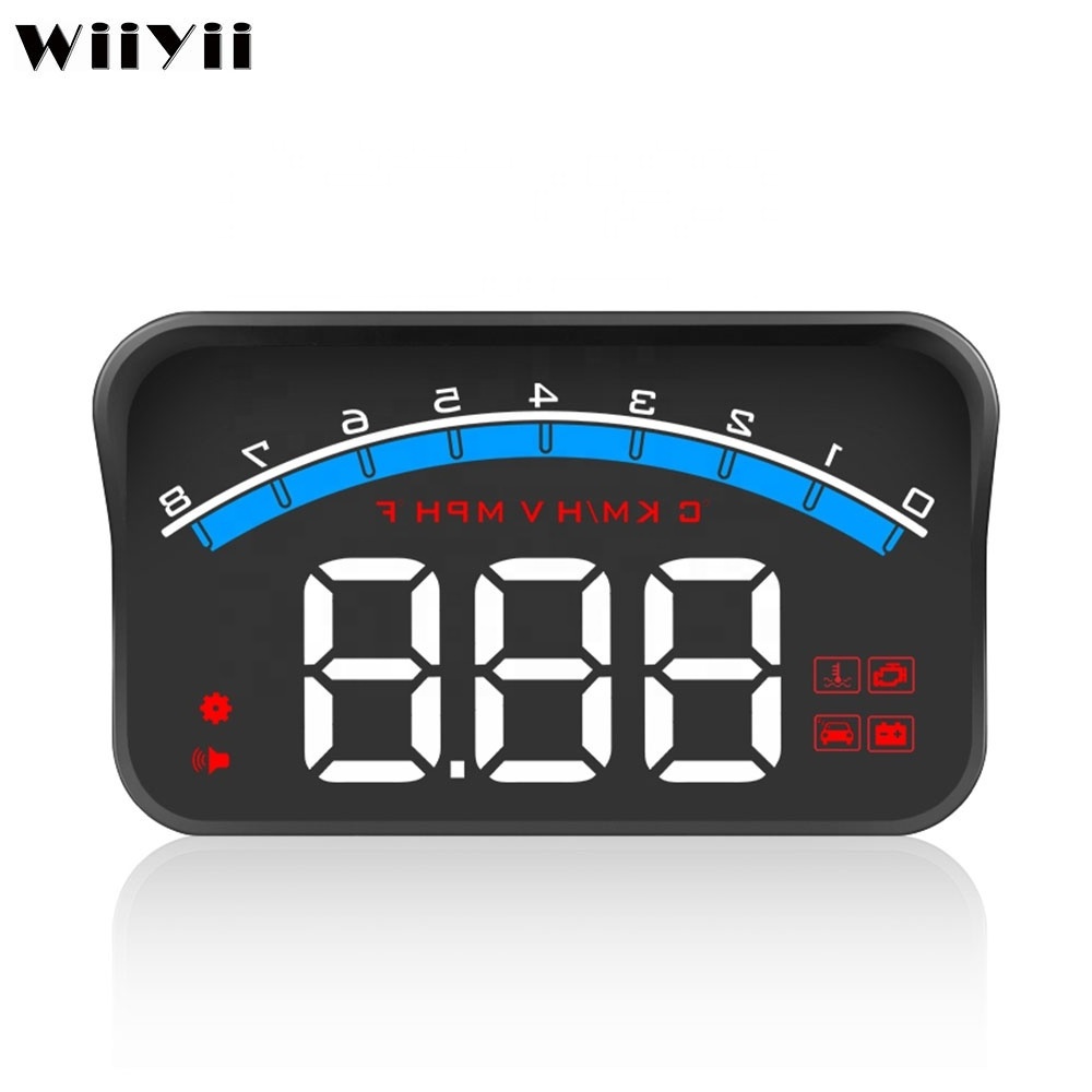 New Car Tools OBD2 HUD M6s Head up Display 3.5 Inch Best car speed limiter vehicle