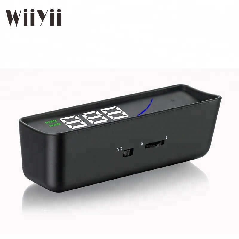 WIIYII Head Up Display 3.6 Inch hud display OBD2 car speed limiter