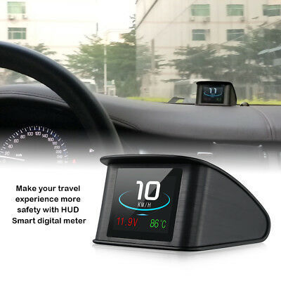 Universal trip computer HUD T600 obd2 speed limiter with LED screen Head Up Display for car