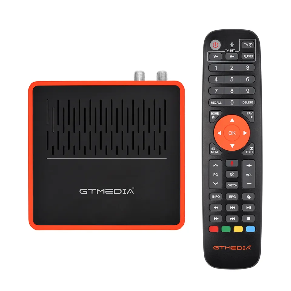 GT MEDIA GT Combo Satellite Receiver 4K Digital TV SAT Decoder DVB-S/S2/S2X,DVB+T/T2/Cable/ATSC-C(J.83B)/ISDBT HEVC 10BIT H.265