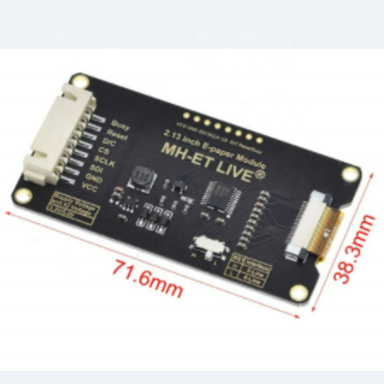 2.13 inch e-Paper Module Electronic Paper Display Module Red Black White   For Arduino