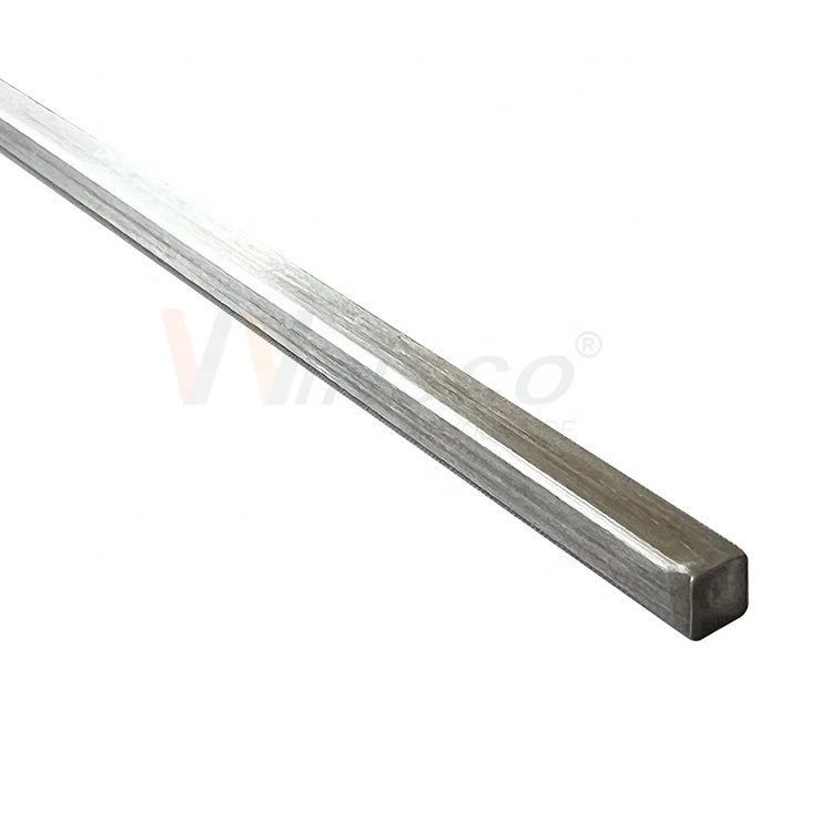 Factory SS 201 304 316 1x1 Shaft 1 1/8 x 1 1/8 Inch Metal Rod 1 3/8'' x 1 3/8'' 1 1/2'' x 1 1/2'' Square Stainless Steel Bar