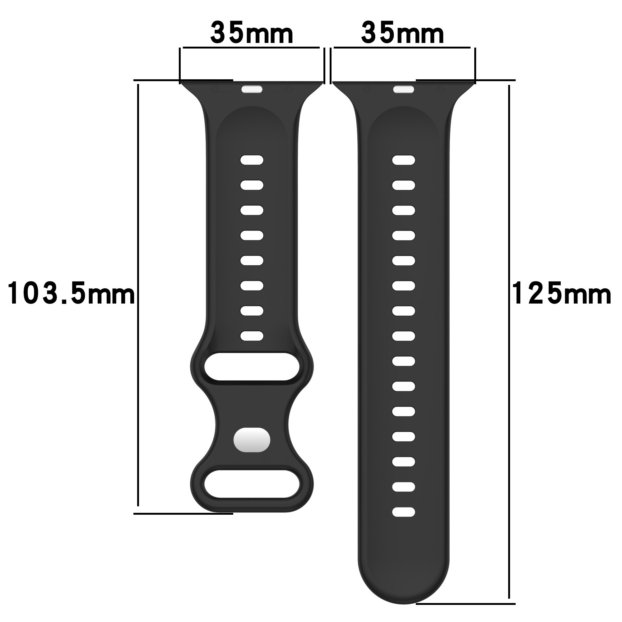 Premium Factory Direct Sales Silicone Watch Band For Apple Watch 8 7 6 5 4 3 2  40mm 45mm 49mm Quick Release Rubber Watch Strap