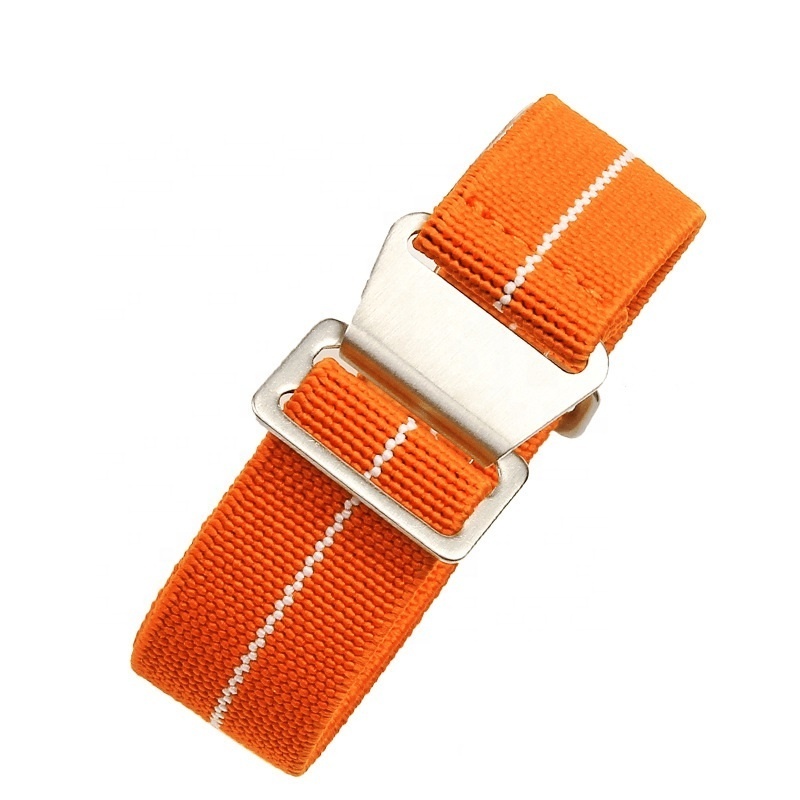 Listensmart Universal Parachute Bag Style Elastic Nylon  Watch Band 18mm 20mm 22mm 24mm Strap