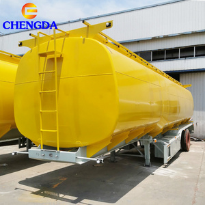 Factory Price Tri Axles Fuel Tanker Semi Trailer 46000 50000 60000 Liters Oil Fuel Tank Tanker